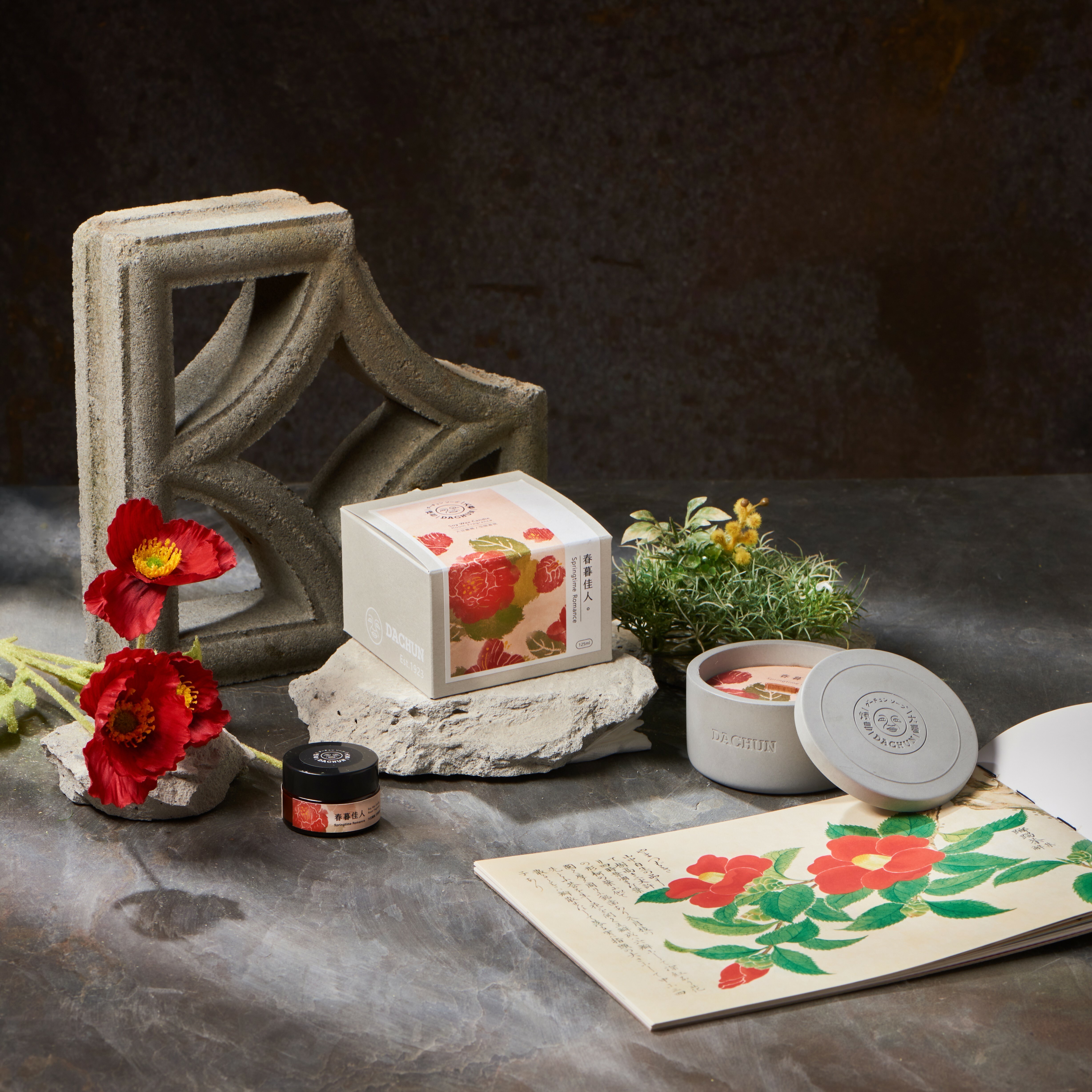 Springtime Romance Fragrance Candles