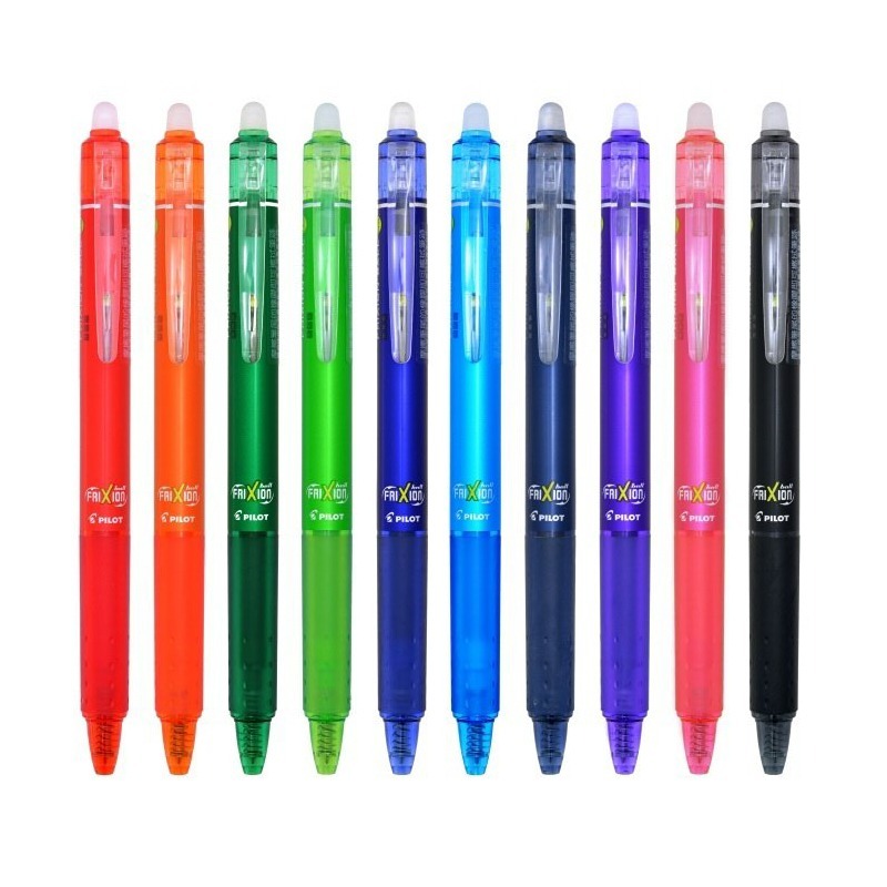 Pilot 百樂牌 Frixion Ball Clicker 按掣擦得甩原子筆 0.5mm LFBK-23EF