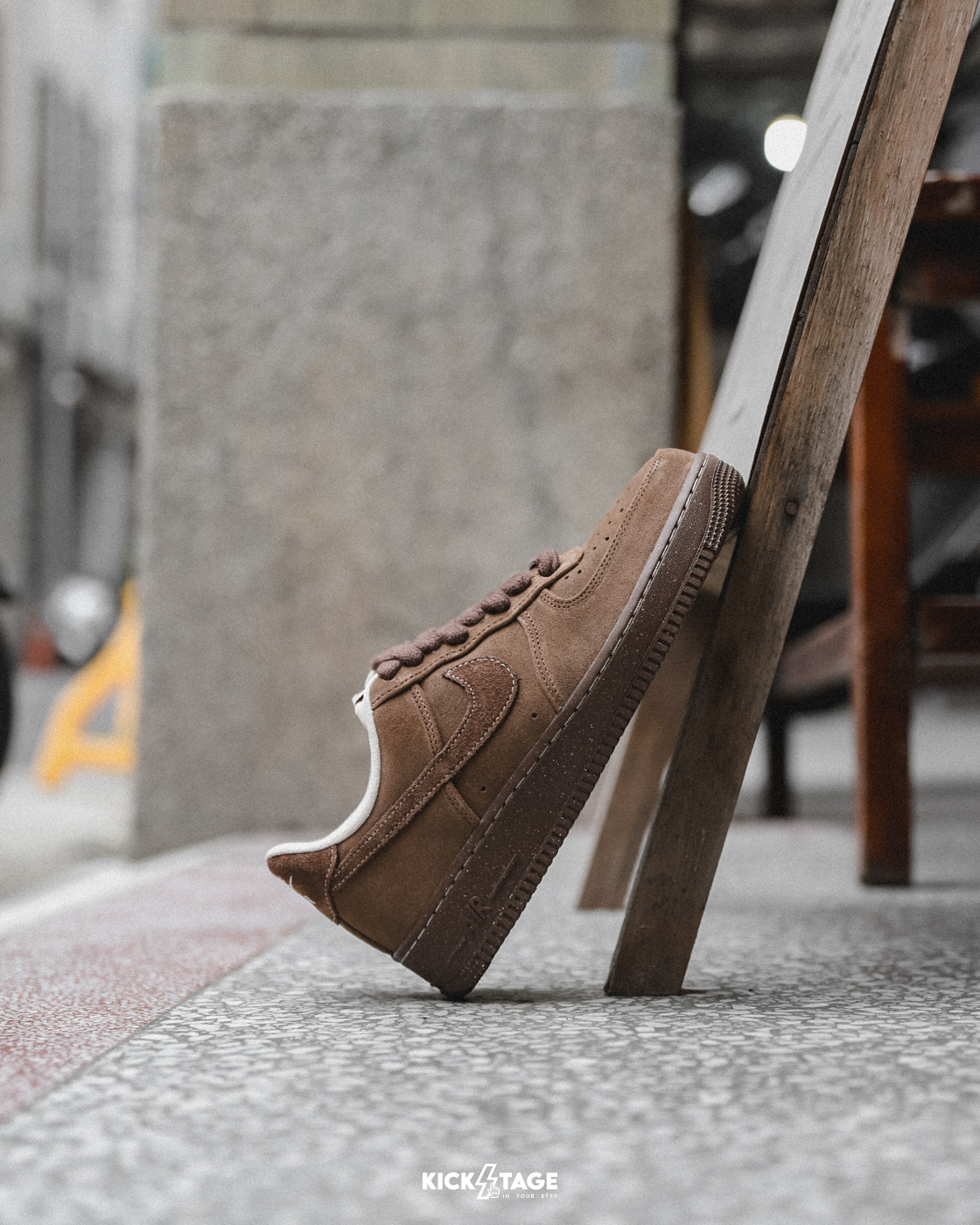 <海外連線代購> NIKE AIR FORCE 1 "CACAO WOW"  奶油 摩卡棕 美拉德 休閒鞋【FQ8901-259】AF1