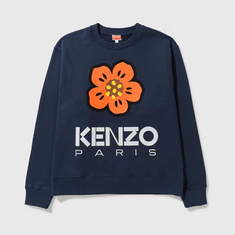 KENZO NAVY BOKE FLOWER SWEATSHIRT - PRE ORDER ITEM (預訂中)
