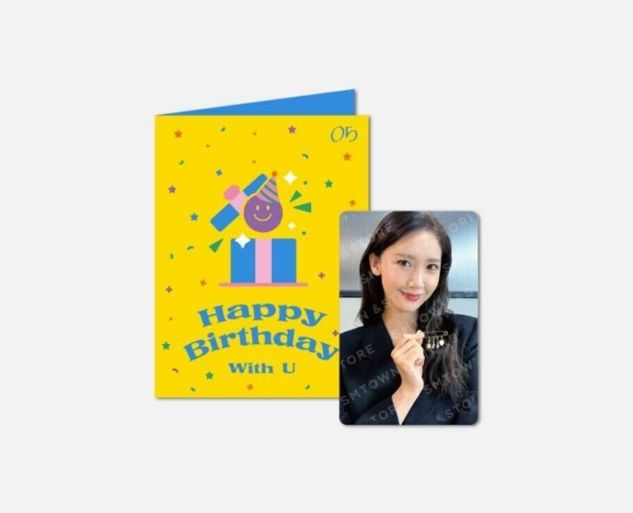 YOONA Birthday card