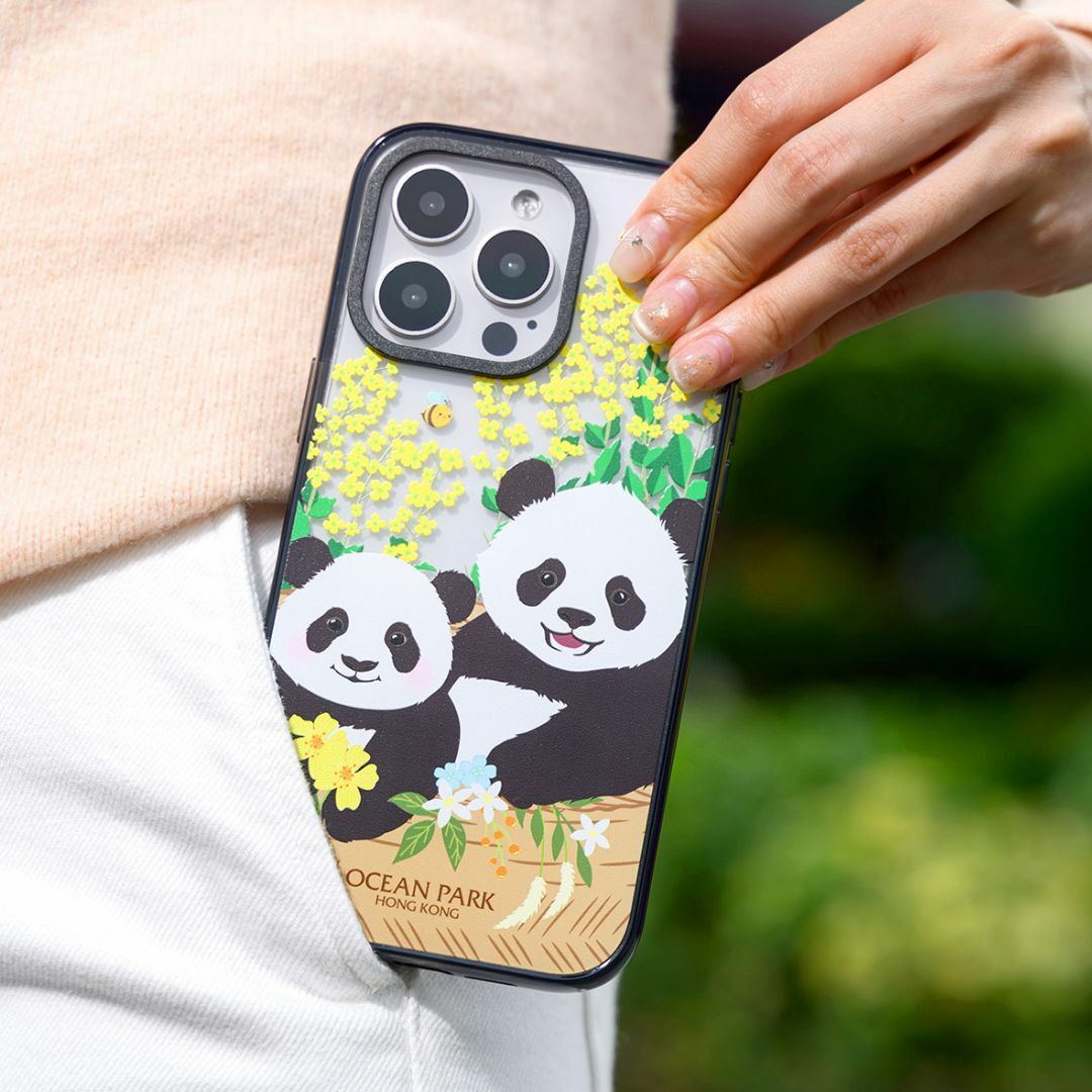 An An & Ke Ke - Panda iPhone Case