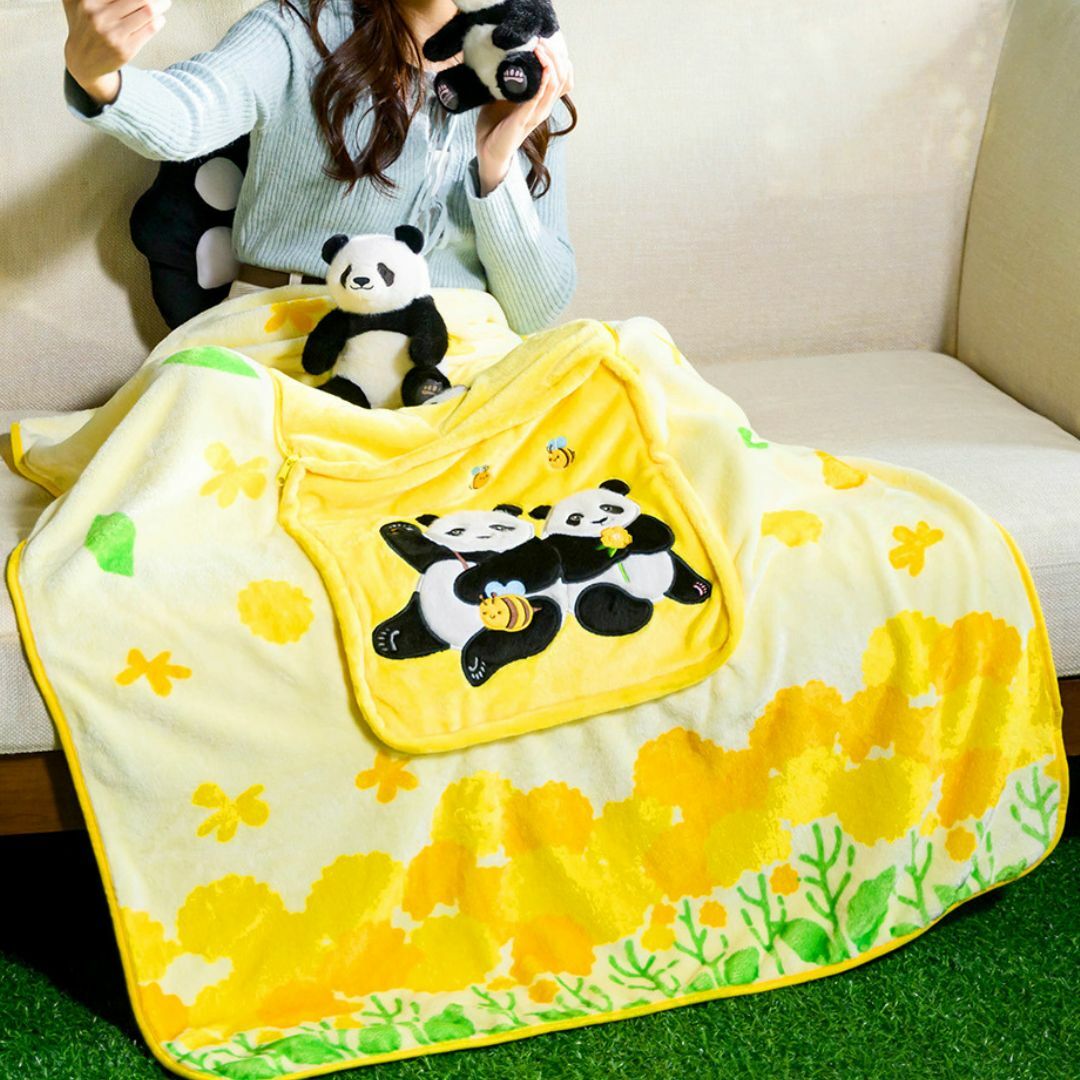 An An & Ke Ke - Panda 2 in 1 Cushion Blanket