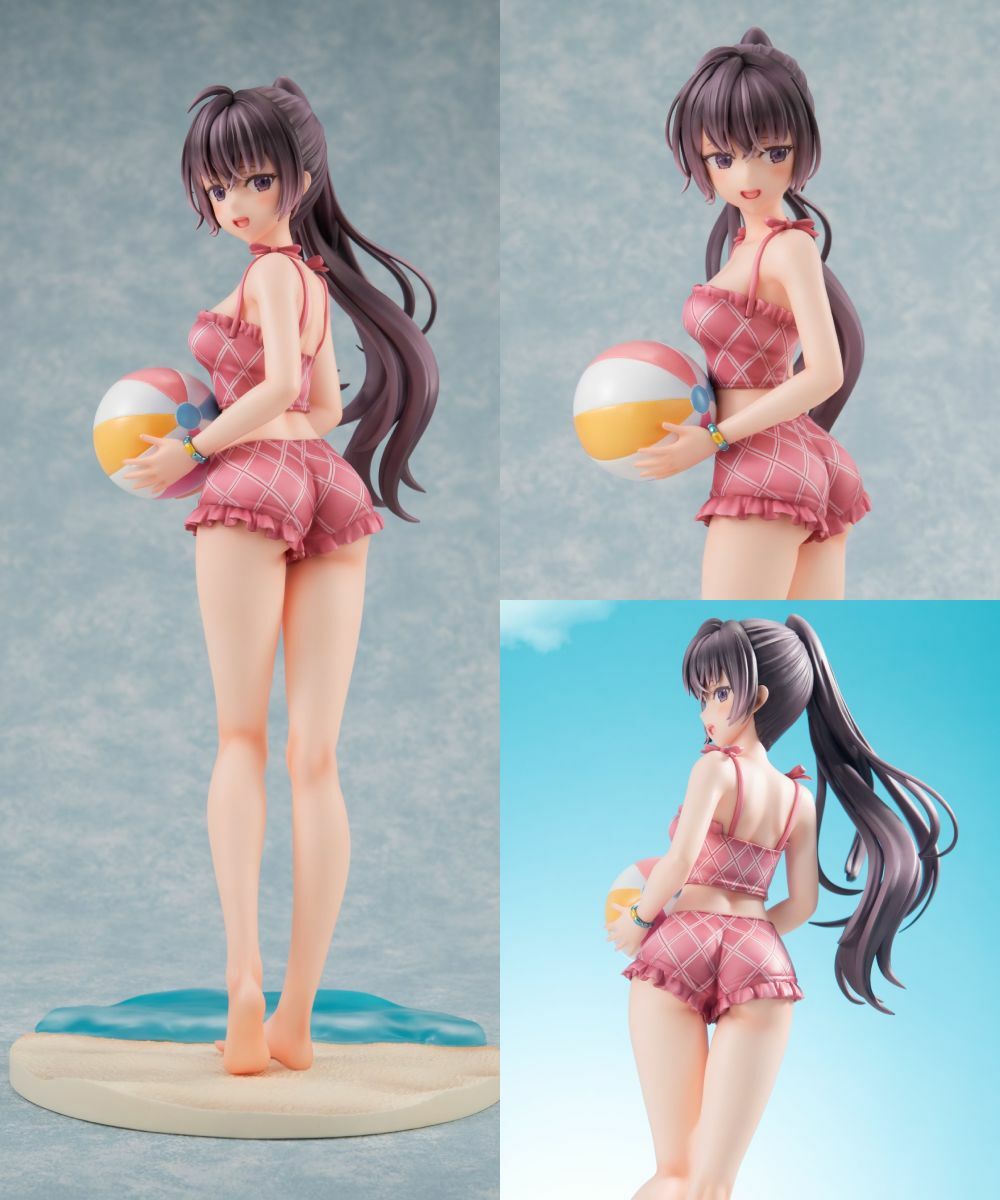 『不時輕聲地以俄語遮羞的鄰座艾莉同學』周防有希　泳裝假期ver. 1/7比例模型【日本進口精品】