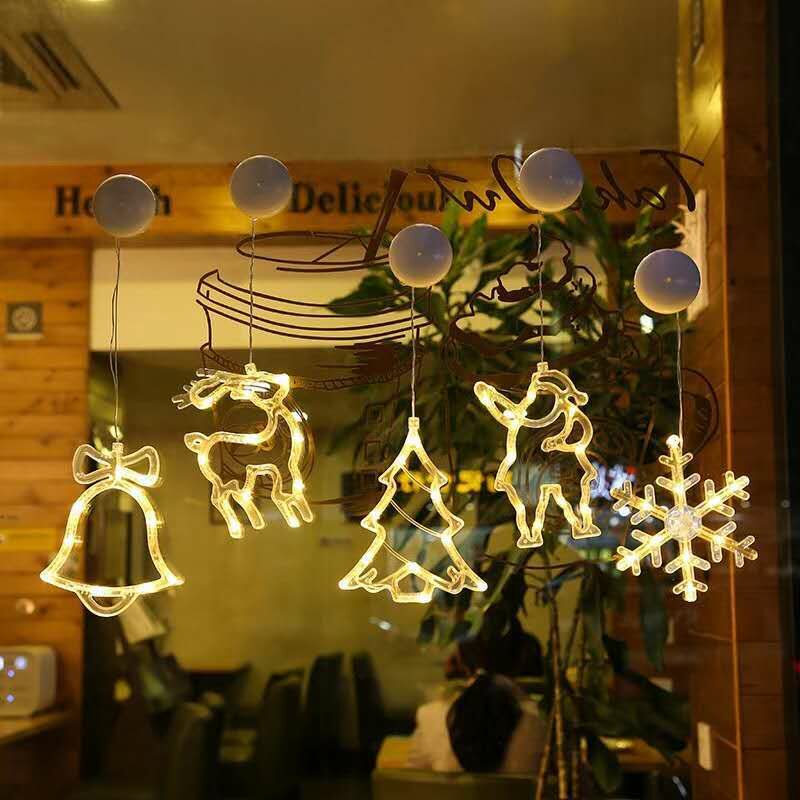 [SPP-68067] Led Christmas Suction Cup Decorative Lights