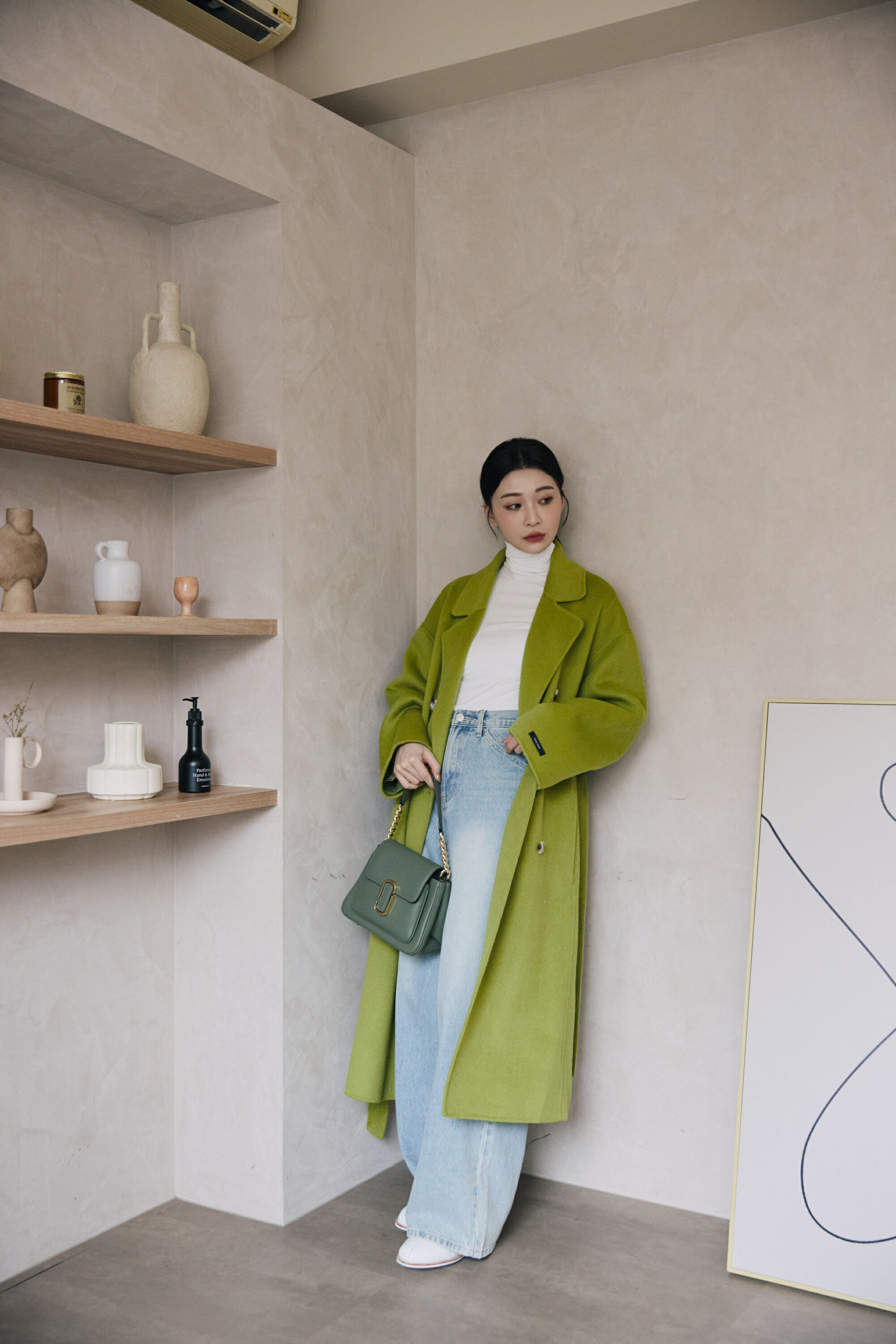 100%手工羊毛大衣