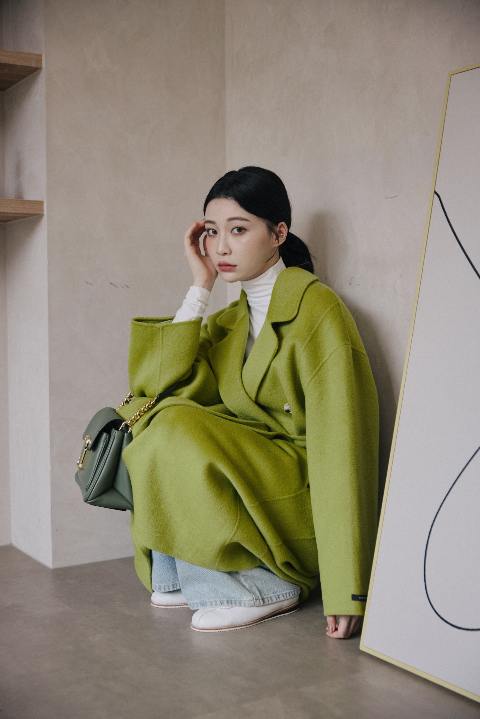 100%手工羊毛大衣