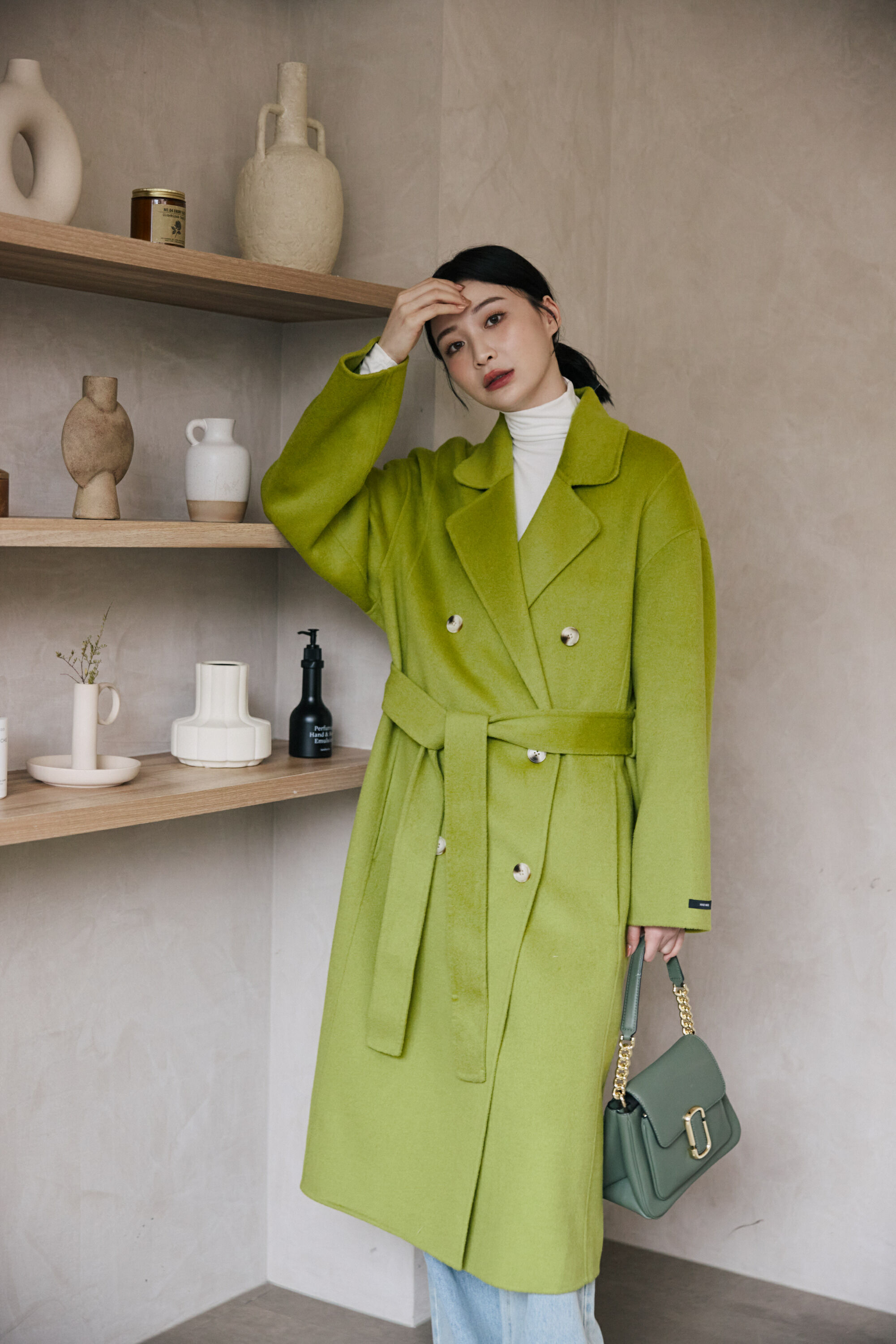 100%手工羊毛大衣