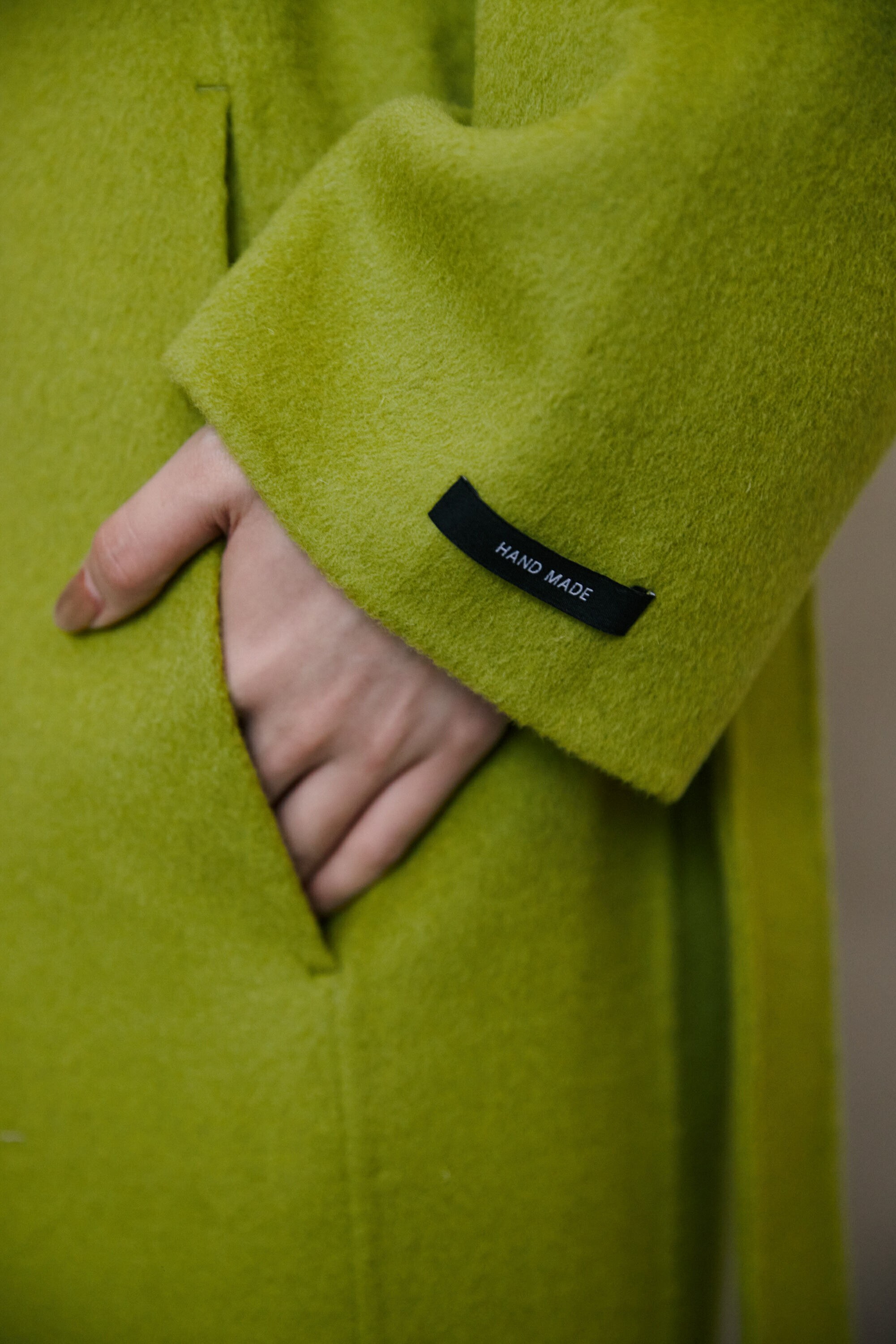 100%手工羊毛大衣