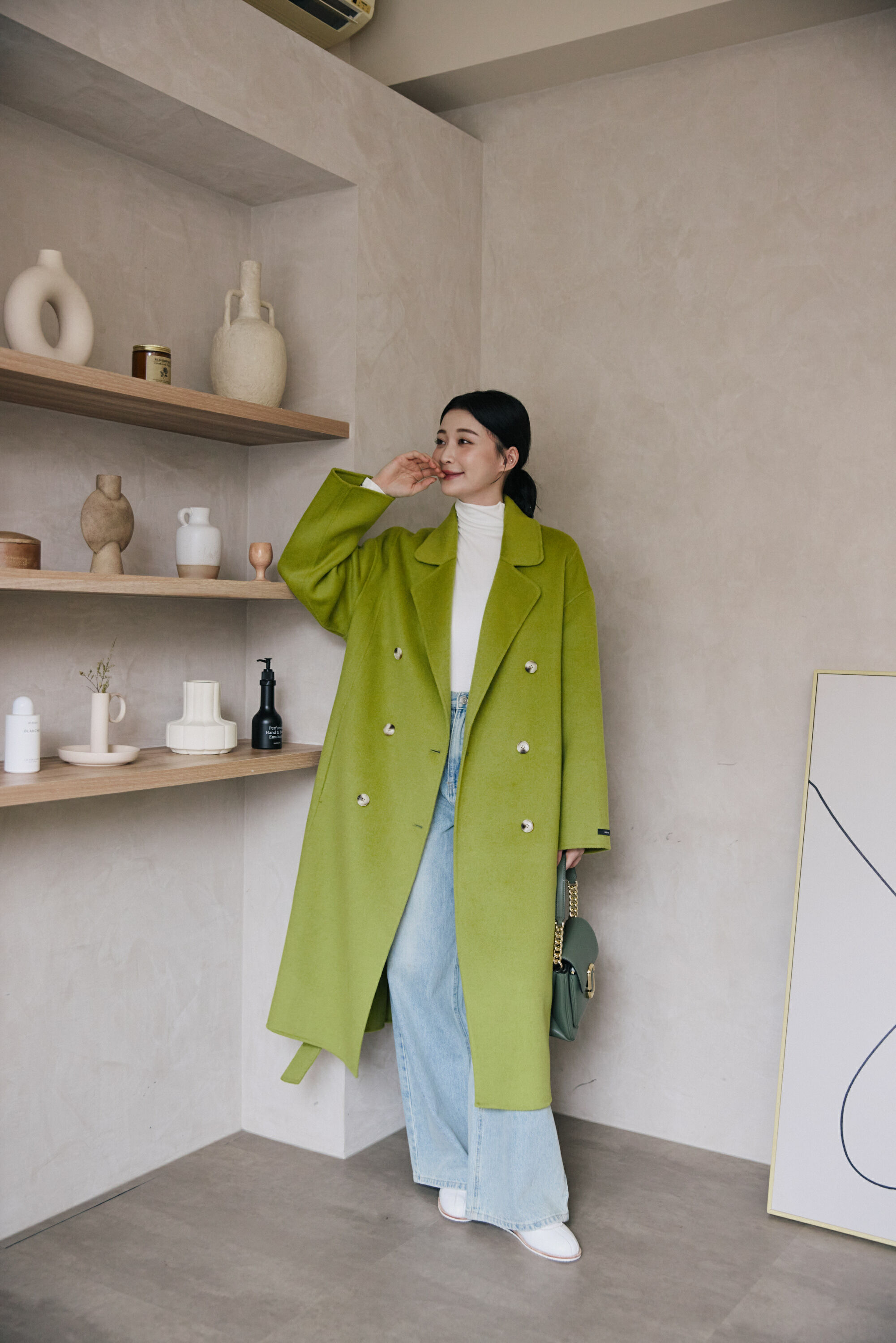 100%手工羊毛大衣