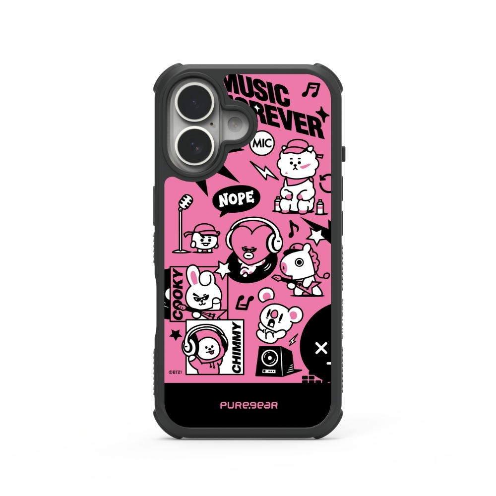 宇宙明星BT21 / iPhone 輕坦克防摔手機殼 - Music