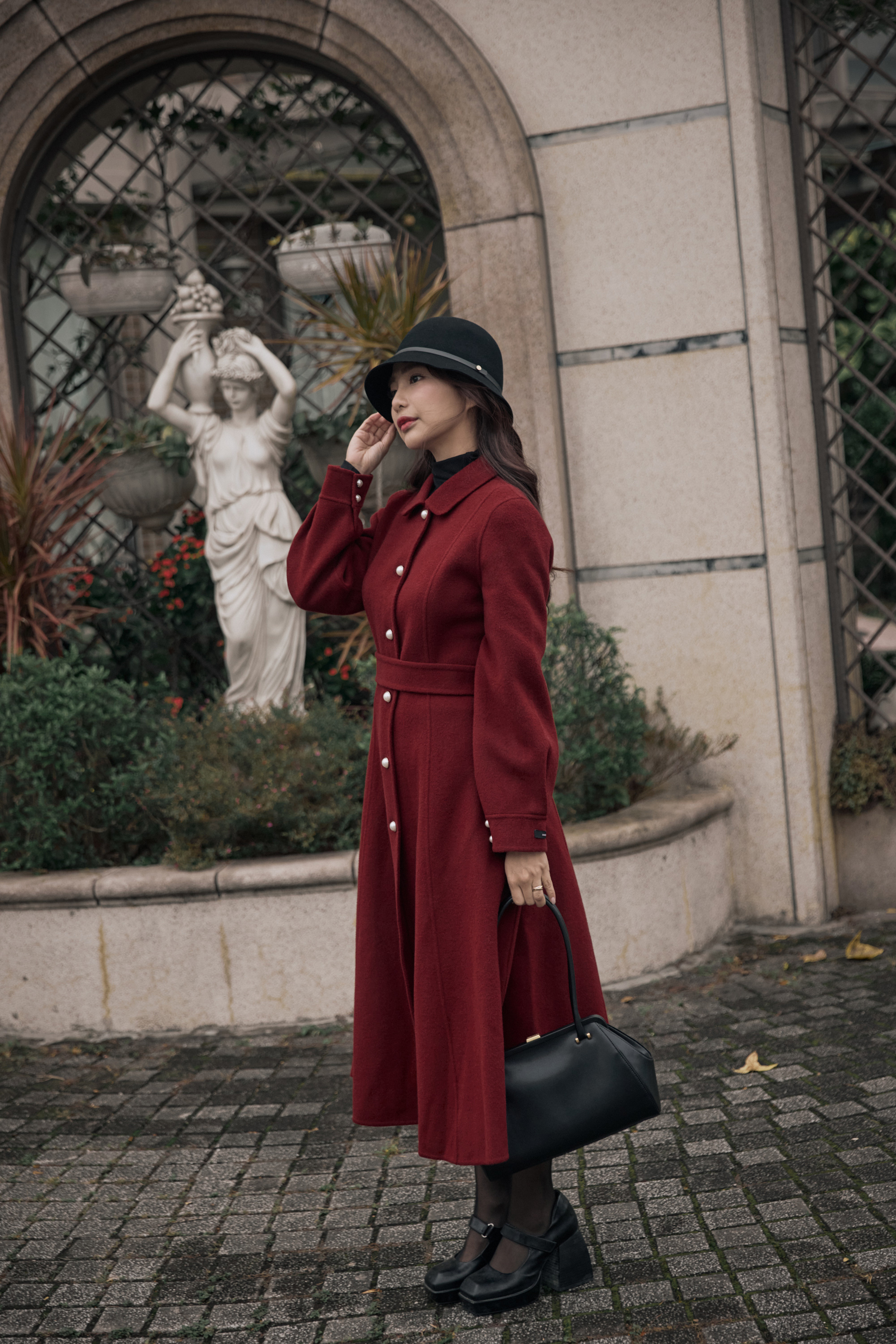 100%手工羊毛大衣