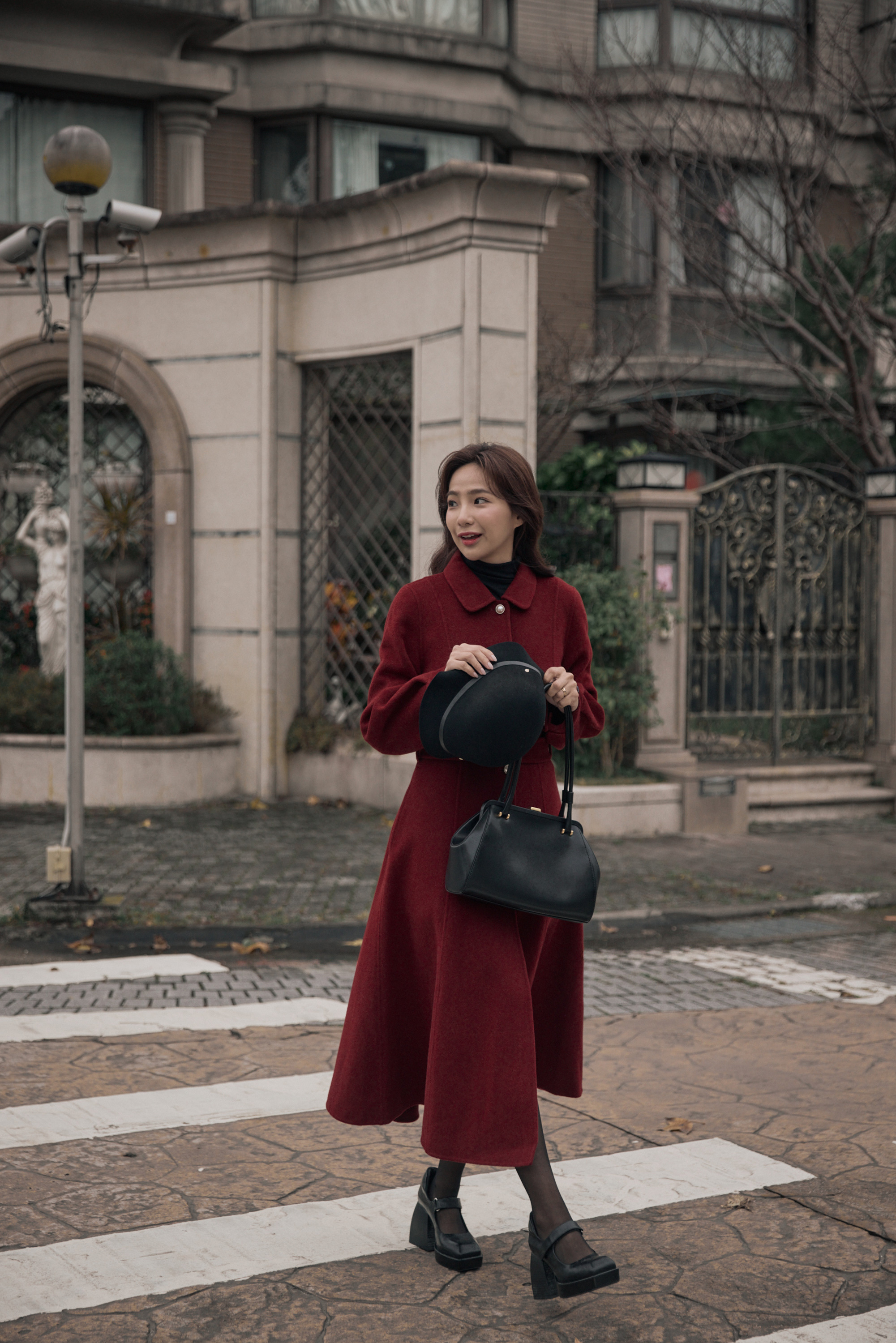 100%手工羊毛大衣