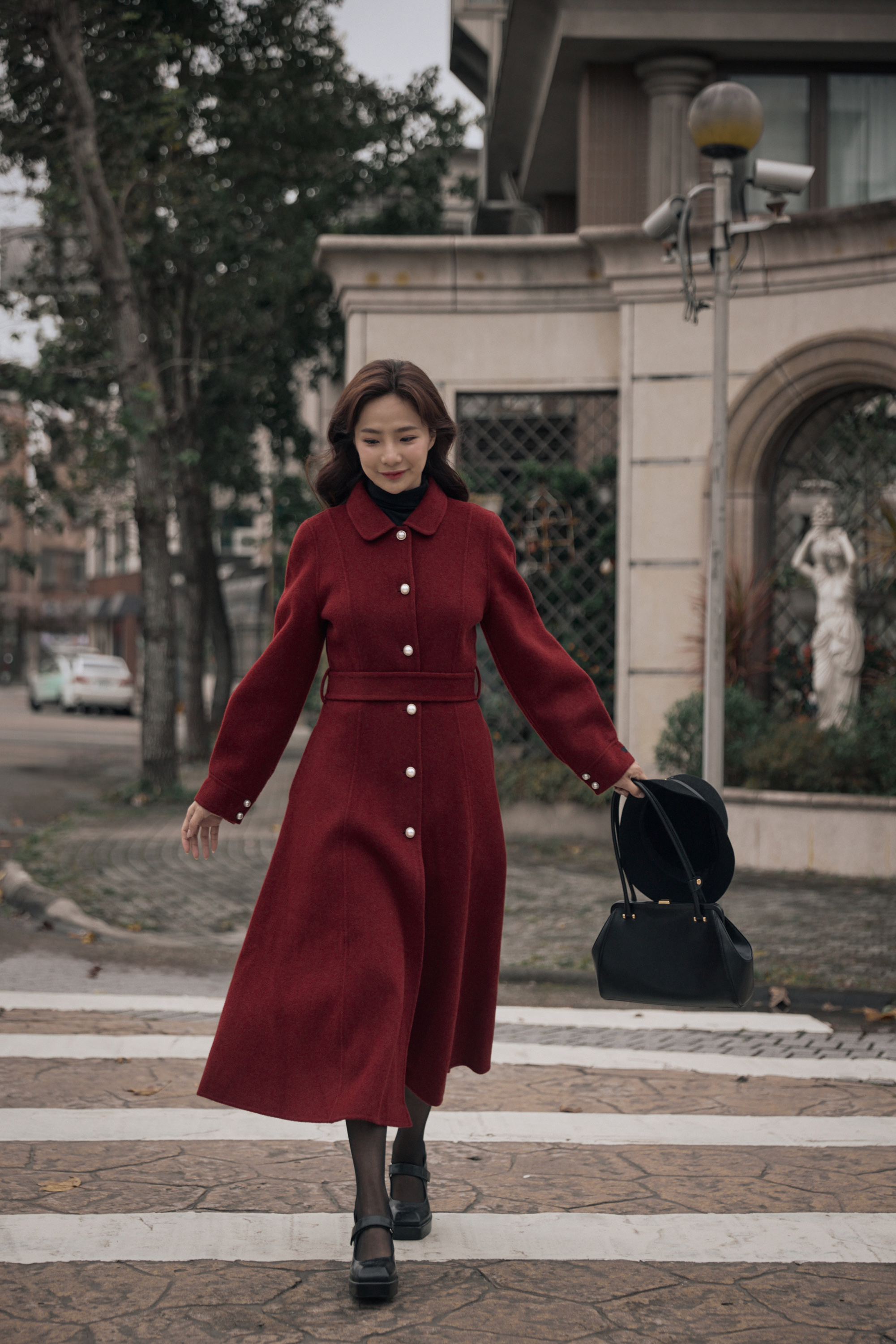 100%手工羊毛大衣