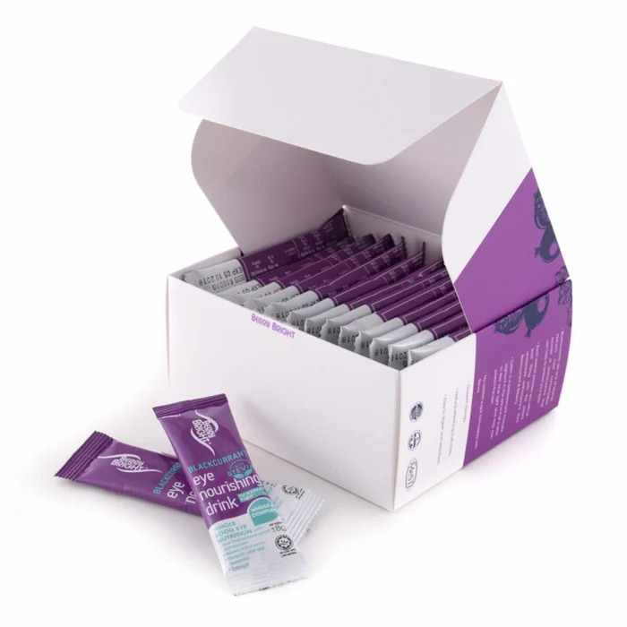 【馬來西亞月1129】BerryBright 黑加侖子美目護眼 Blackcurrant Eye Nourshing Drink- No Added Sugar  (30包/盒)