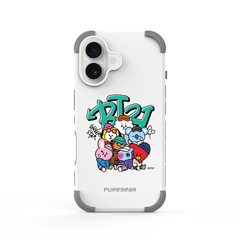 宇宙明星BT21 / iPhone 坦克軍規防摔手機殼 - 街頭