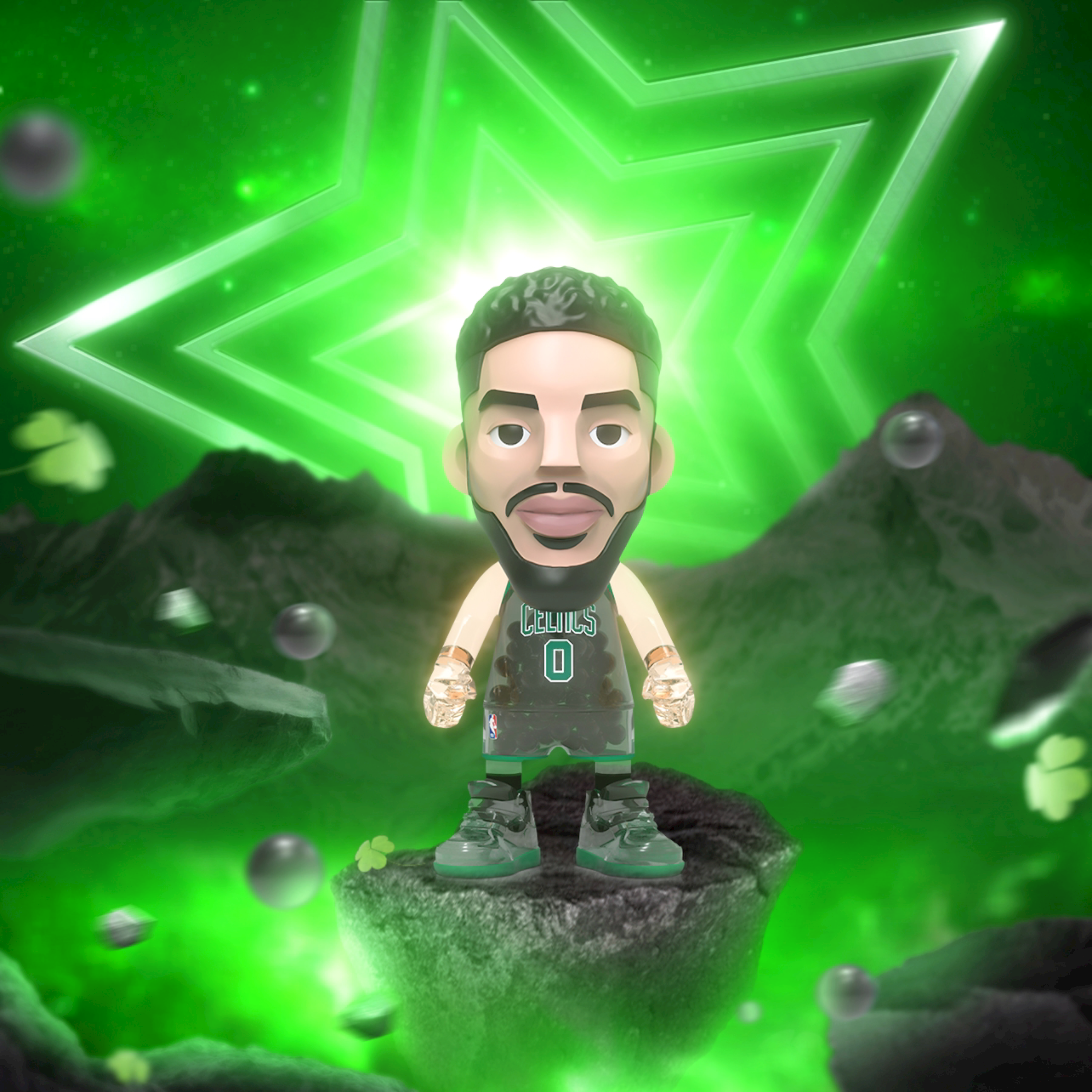 AcePlayer 王牌化身 NBA 球星 100%MoneyBall系列 7款 SGA 亞歷山大 愛德華茲 塔圖姆 文班亞馬 歐文 東契奇 哈利伯頓【APMB】