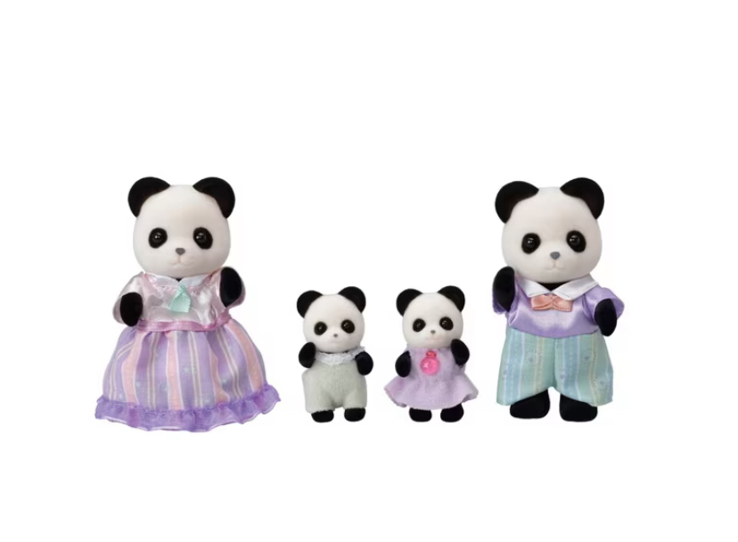 Sylvanian Families 森林家族 熊貓家族 Pookie Panda Family 14355