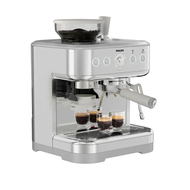飛利浦 Philips    PSA2218/00‧Series 2200 半自動膠囊意式咖啡機‧(冷峰銀色)香港行貨,原廠2年保養‧