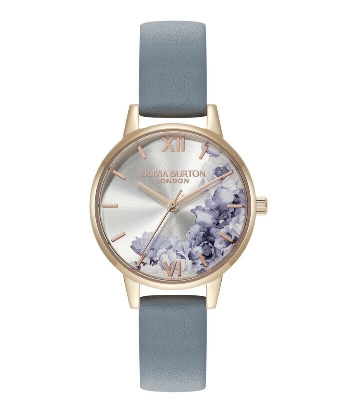【OLIVIA BURTON】夢幻花卉24000227 30mm 現代鐘錶