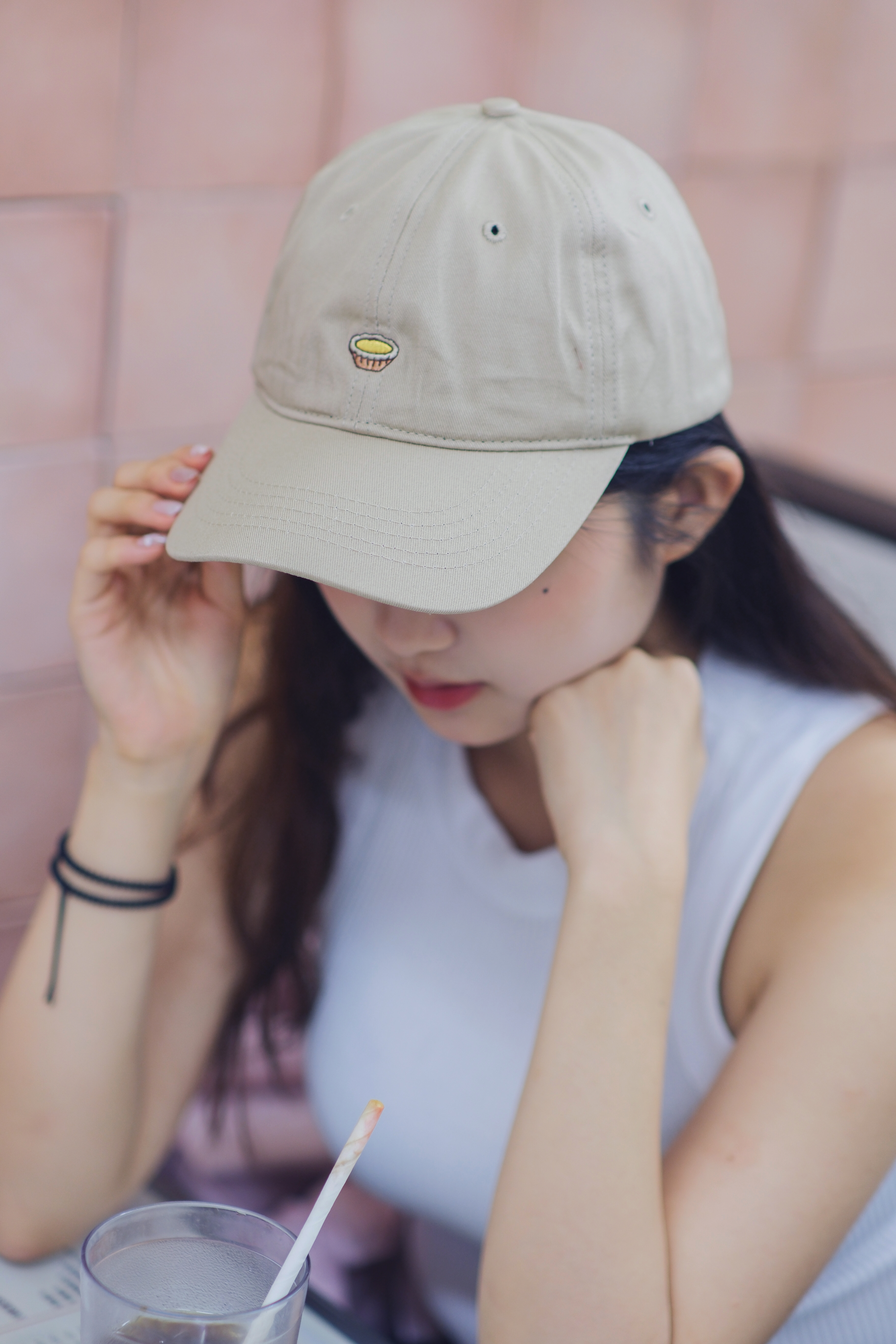 奀記 香港經典美食刺繡鴨舌帽 － 蛋撻