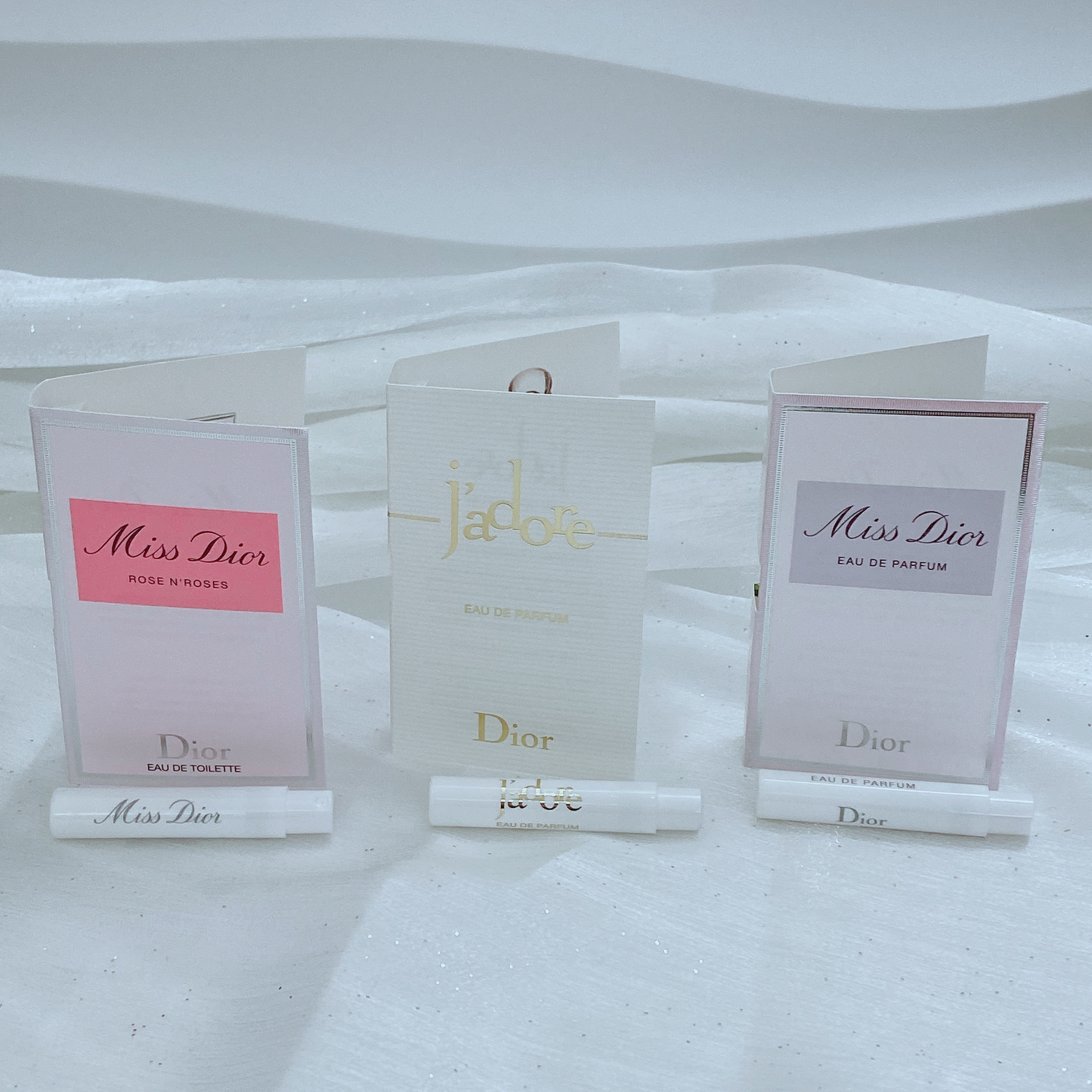 Dior 香水小樣sample 1ml#J’adore EDP #miss Dior EDP #Miss Dior Rose N Roses EDT