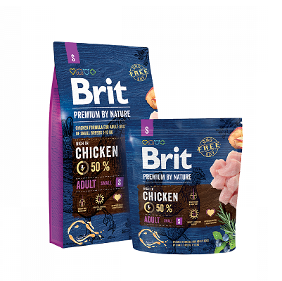 捷克 Brit 自然精選系列 小型成犬 雞肉 1kg / 8kg