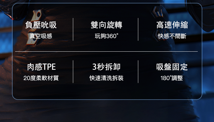 SVAKOM Godwin 真空吸吮 伸縮旋轉電動飛機杯