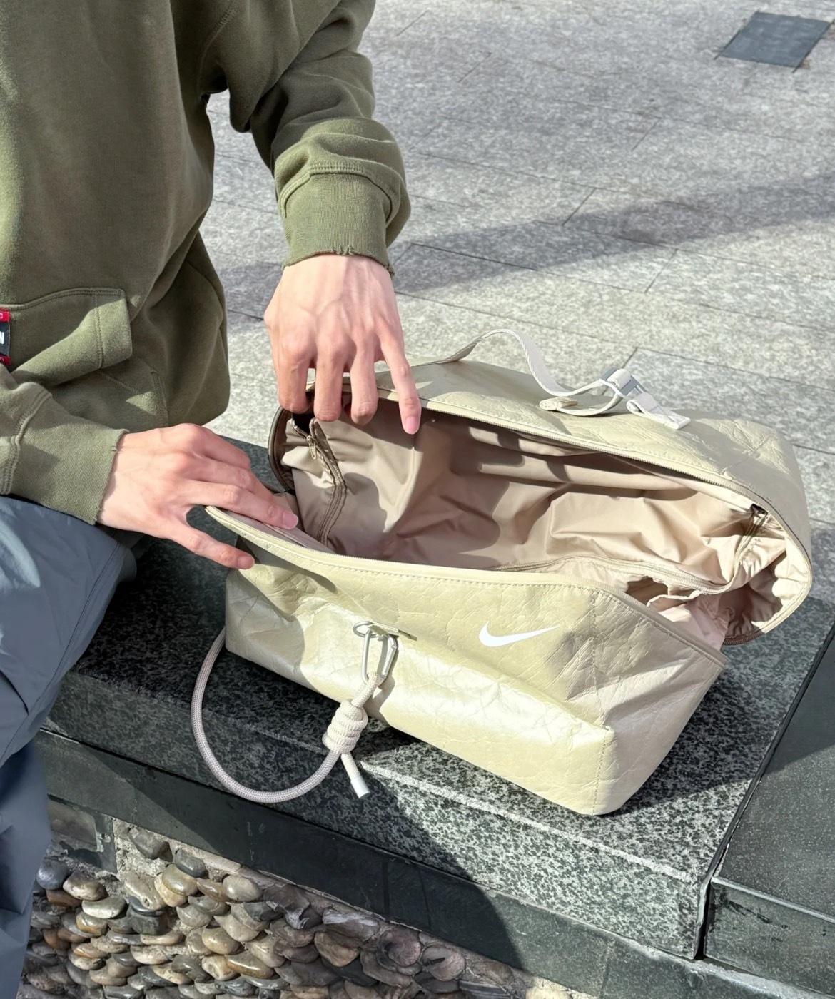 <快速出貨> NIKE 方形手提 運動健身包/鞋袋