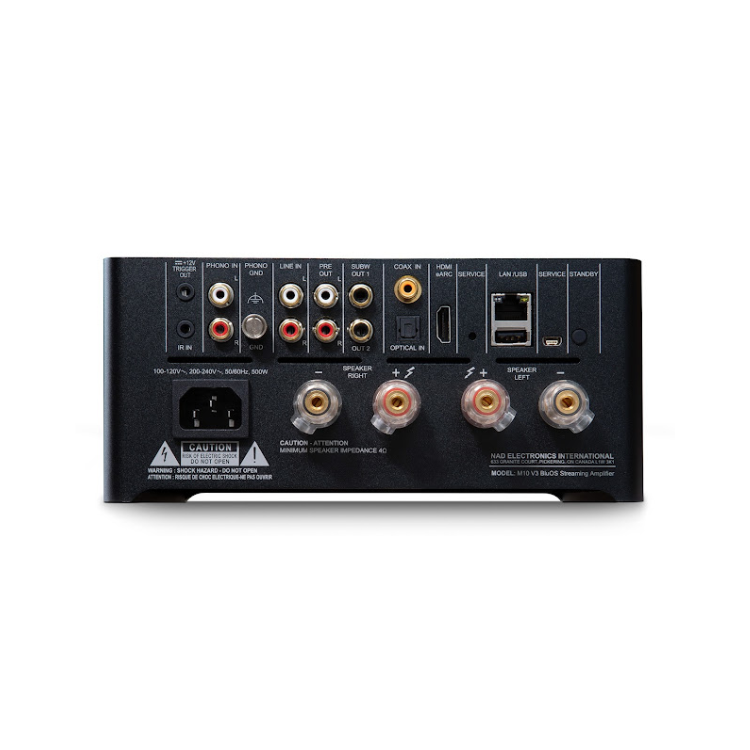 2025 新型號 NAD M10 V3 Master系列 BluOS® Dirac串流播放DAC放大器