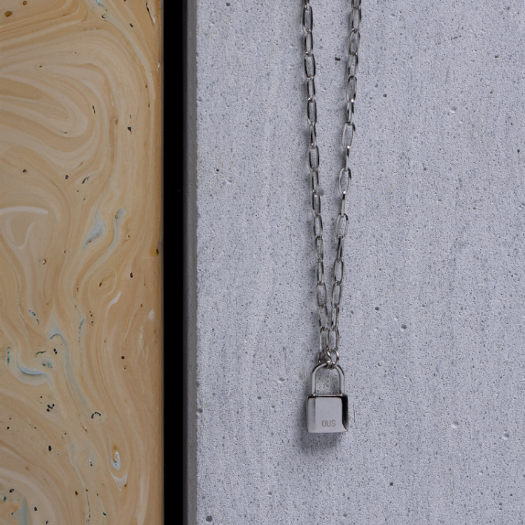 OUS Lucky Padlock Necklace 真我之鑰長鍊