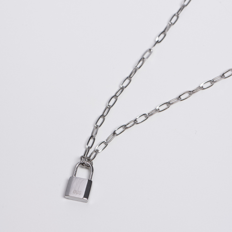 OUS Lucky Padlock Necklace 真我之鑰長鍊
