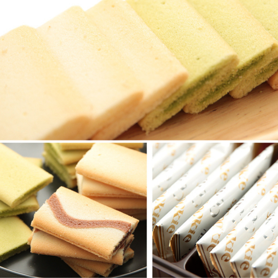 日本 三立 Dasses 薄燒 夾心 餅乾 黑 白 巧克力 宇治 抹茶 12入