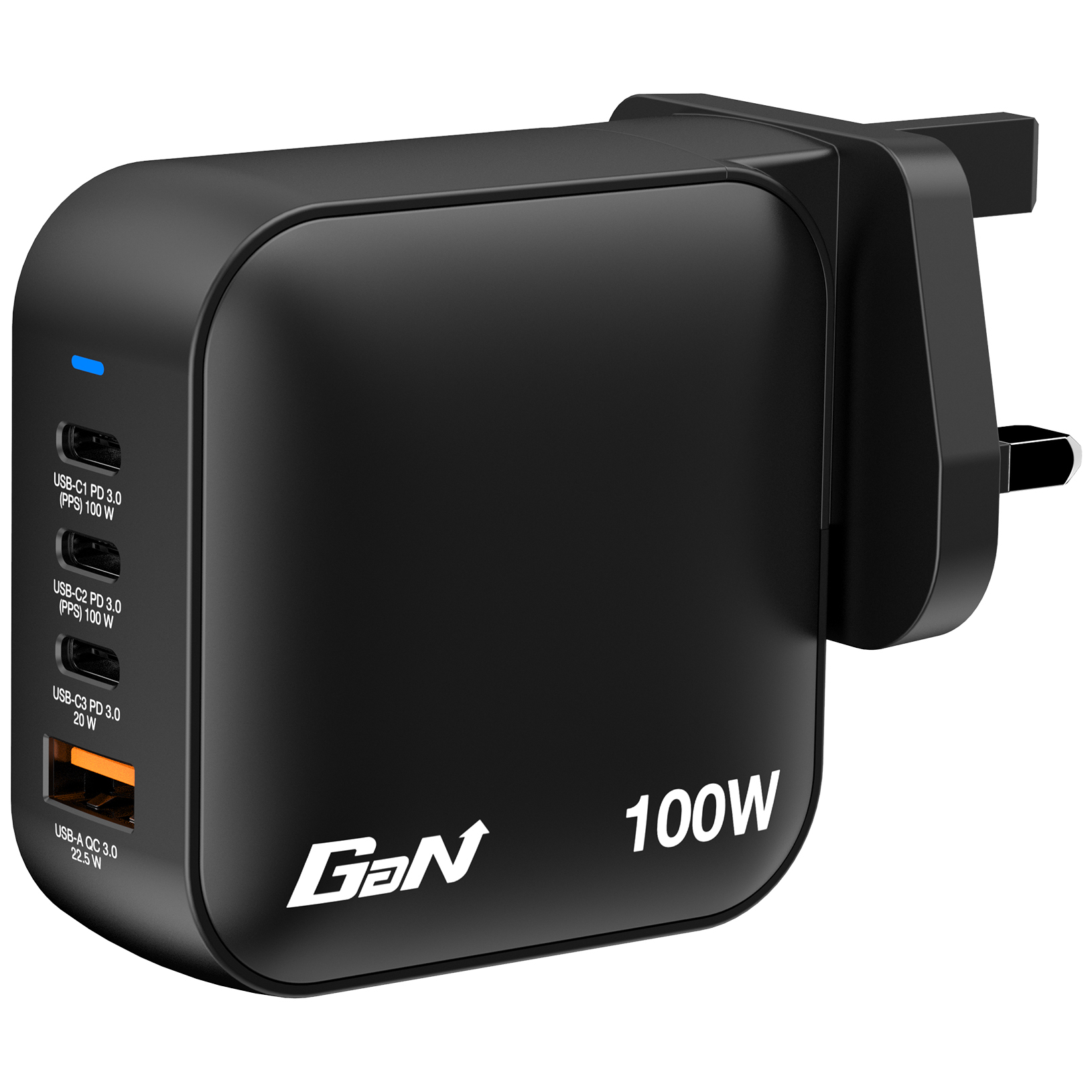 100W GaN 充電器 (MGaN100-4)