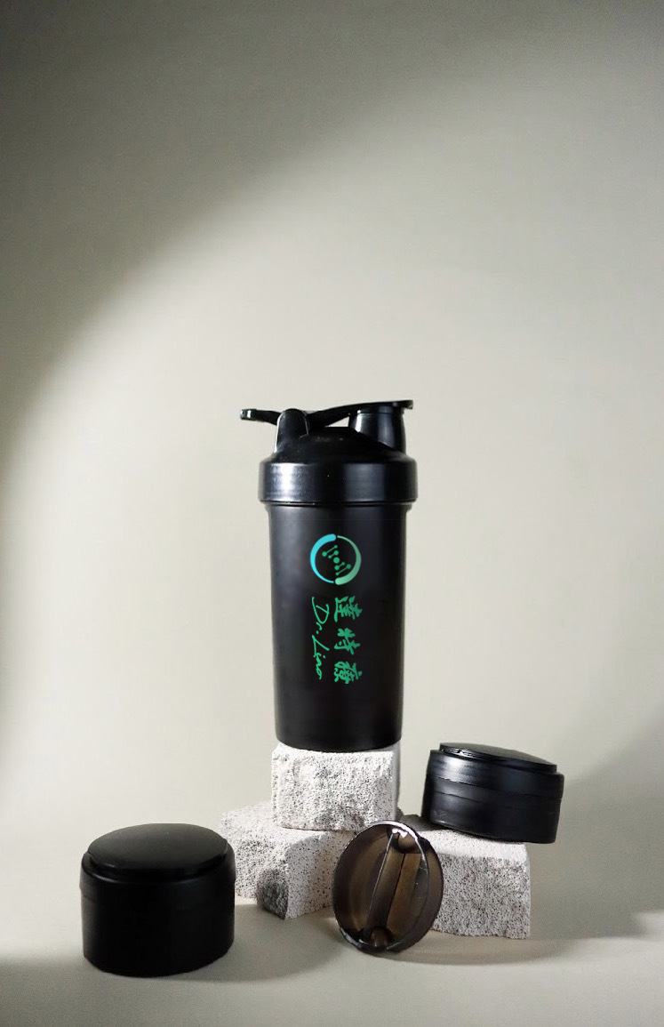 蛋白飲專用搖搖杯｜黑色