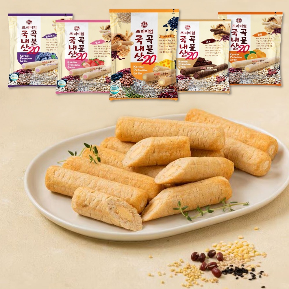 韓國 SI 20穀物捲 (起司/巧克力/草莓/橘子/藍莓)