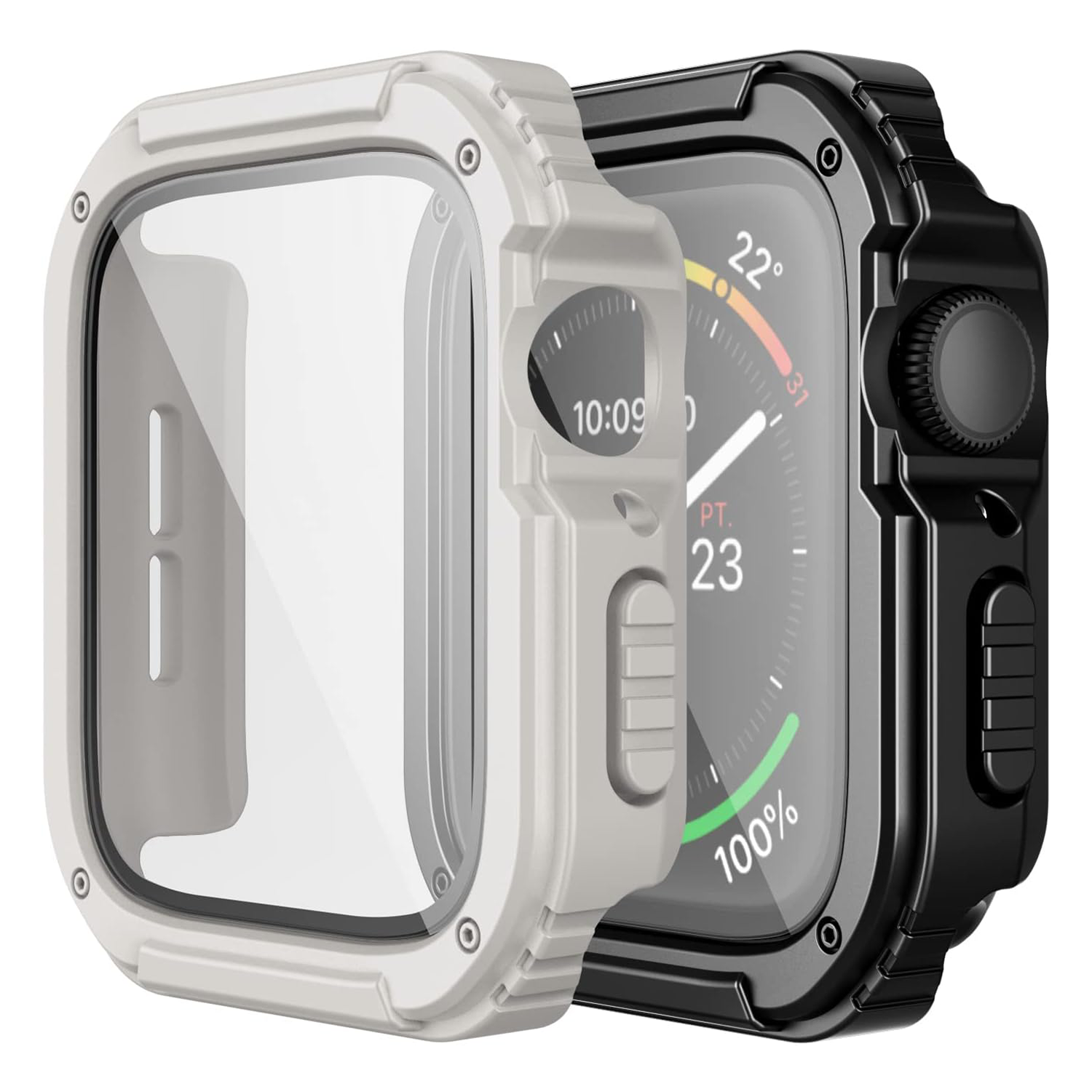 XPRO - Armor - Apple Watch Case 屏幕保護雙層防撞智能手錶保護硬殼