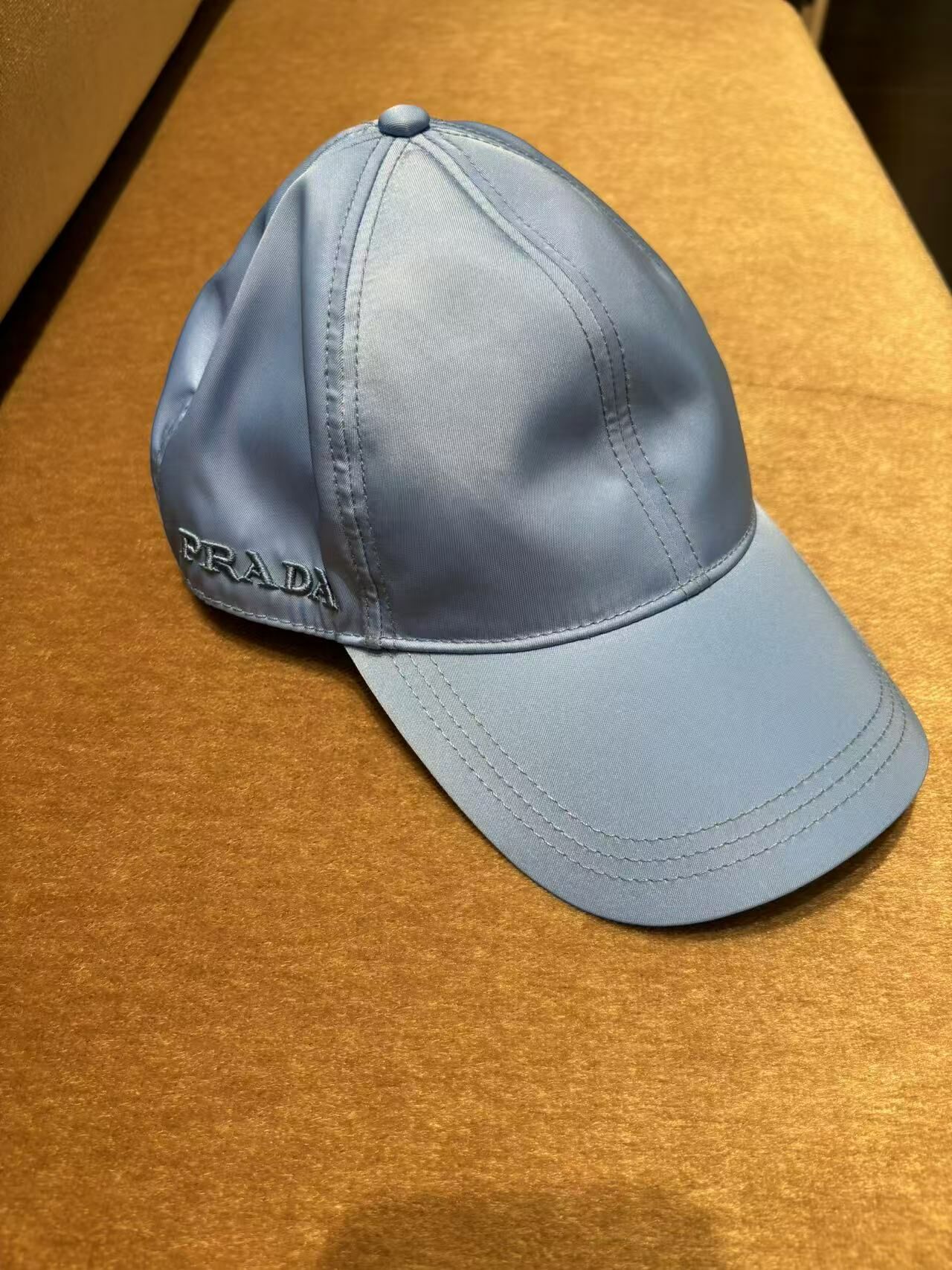 PRADA 氣質藍帽子-M