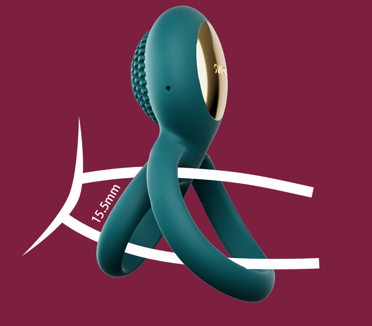 SVAKOM TAMMY Pro 手機遙控 延時雙環情侶共震器