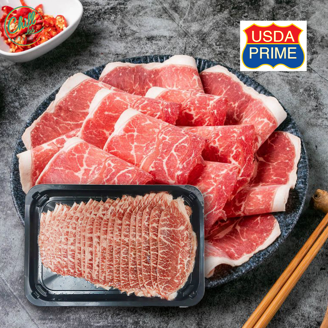 【急凍貨】美國 Prime頂級牛板腱火鍋片 約200g