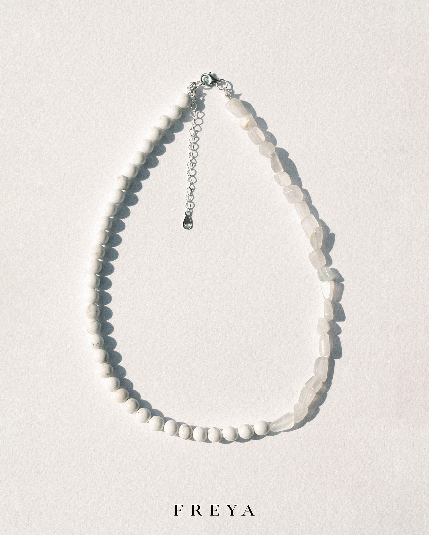 FREYA 白松石項鍊