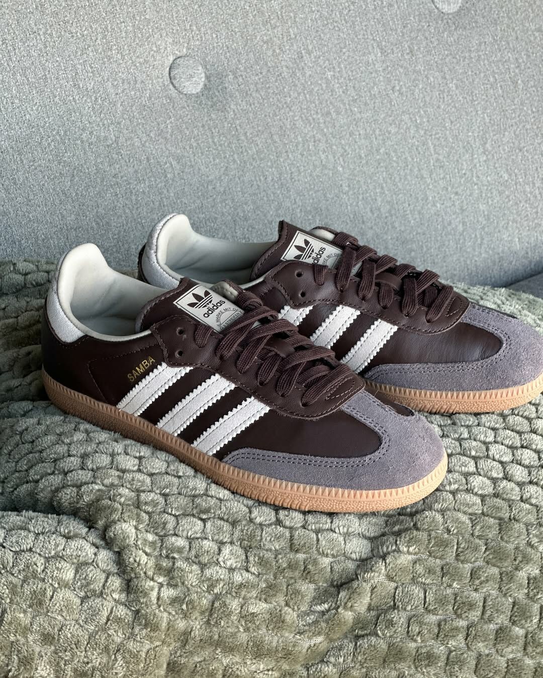 ADIDAS SAMBA OG 灰巧克力 咖啡色 可可色 大地色 男女鞋 ID1481 / 調貨