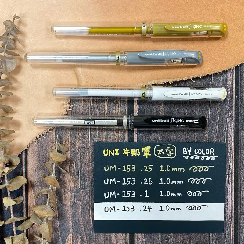 三菱uni｜UM-153 牛奶筆 太字