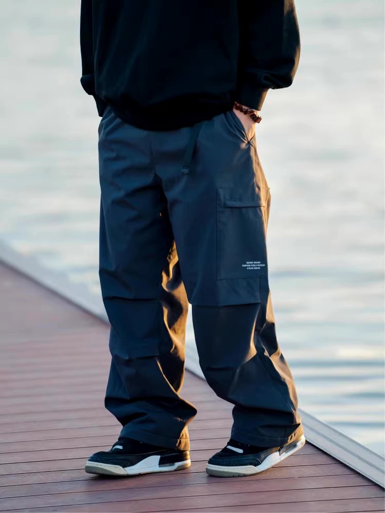 #預購 BTB 24AW 防風 防水 透氣 鋪棉 傘兵褲 直筒長褲 2色