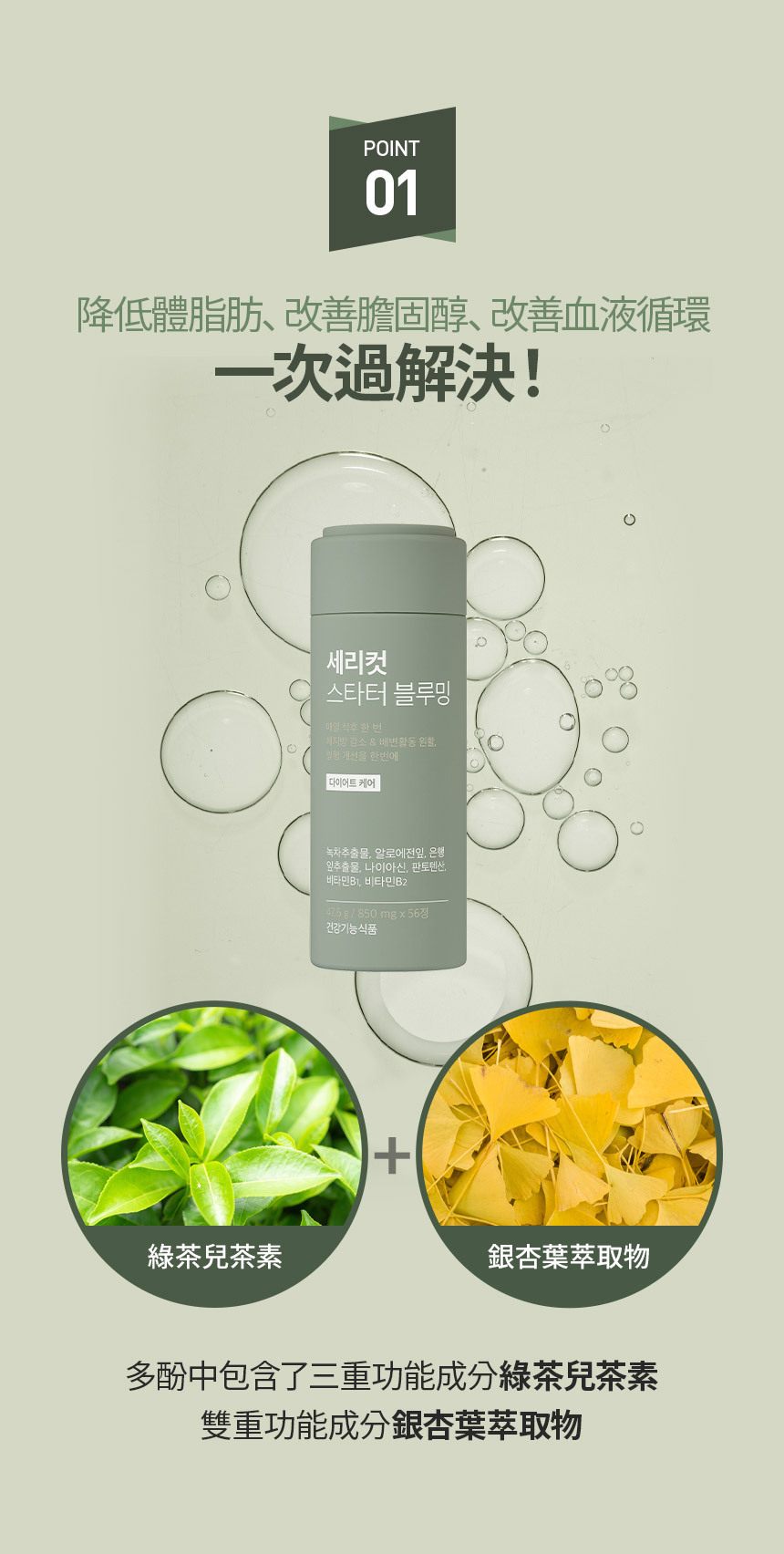 【直播】Sery Box LL0513201 SERYCUT 綠色餐後燃脂丸56片 (4星期份量)