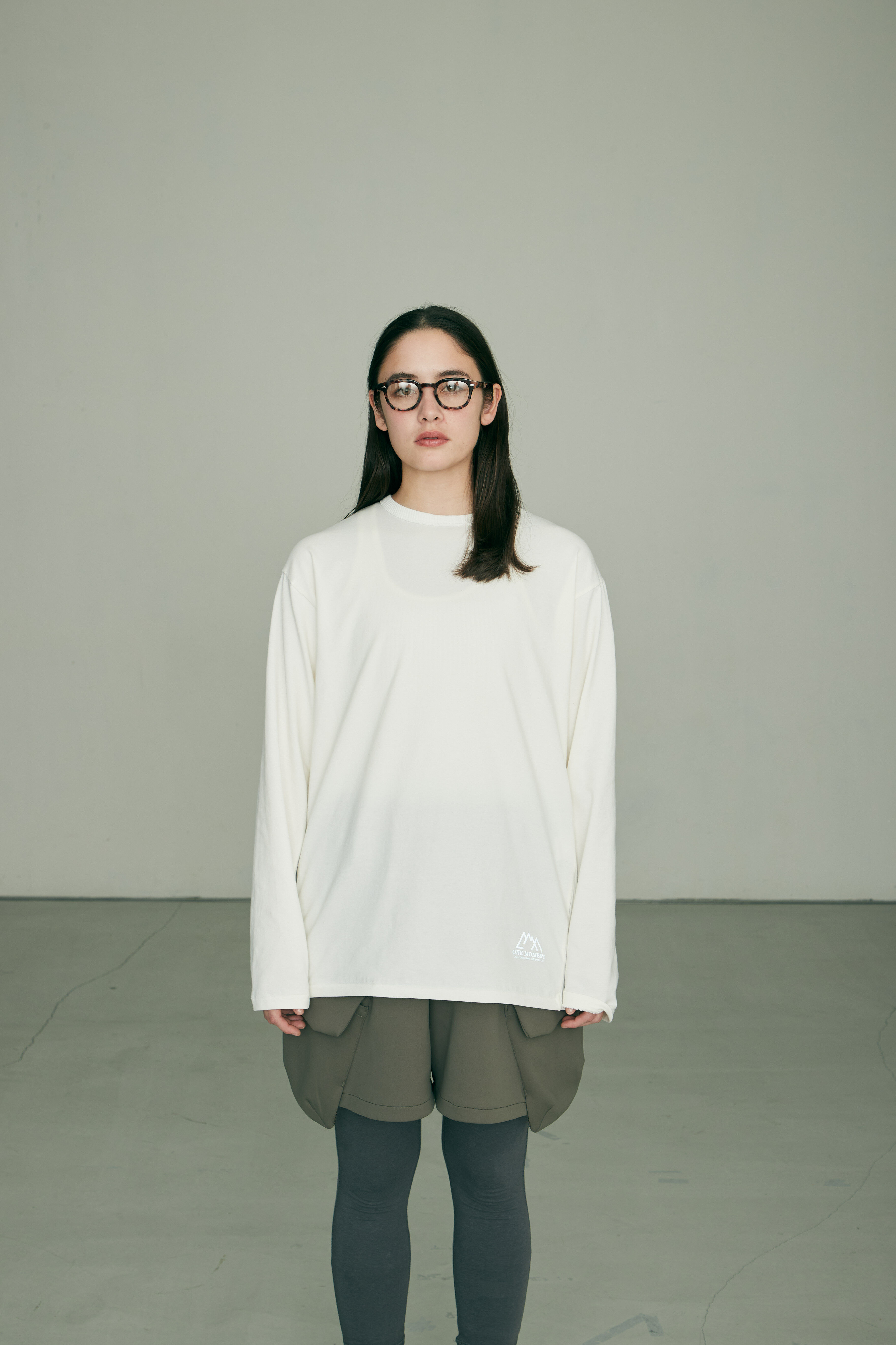 CMF OUTDOOR GARMENT OM TEE L/S CMF-OM06 WHITE