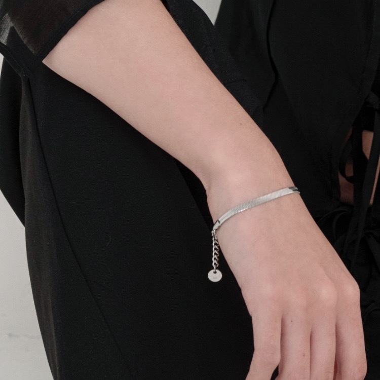 OUS Snake Chain Bracelet 扁蛇鍊手鍊