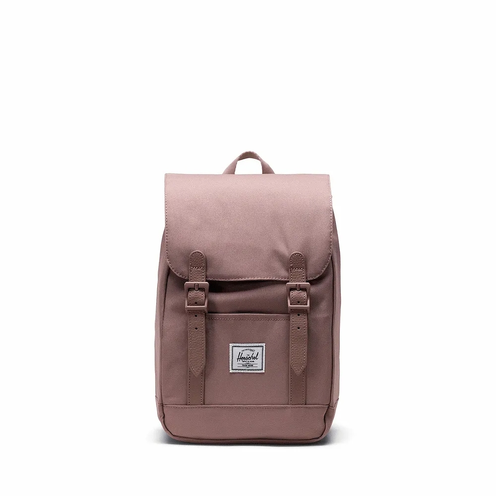 【Herschel】Retreat Mini 後背包 6.5L-黑/綠/灰紫/粉/水藍/亮橘/淺灰/米白