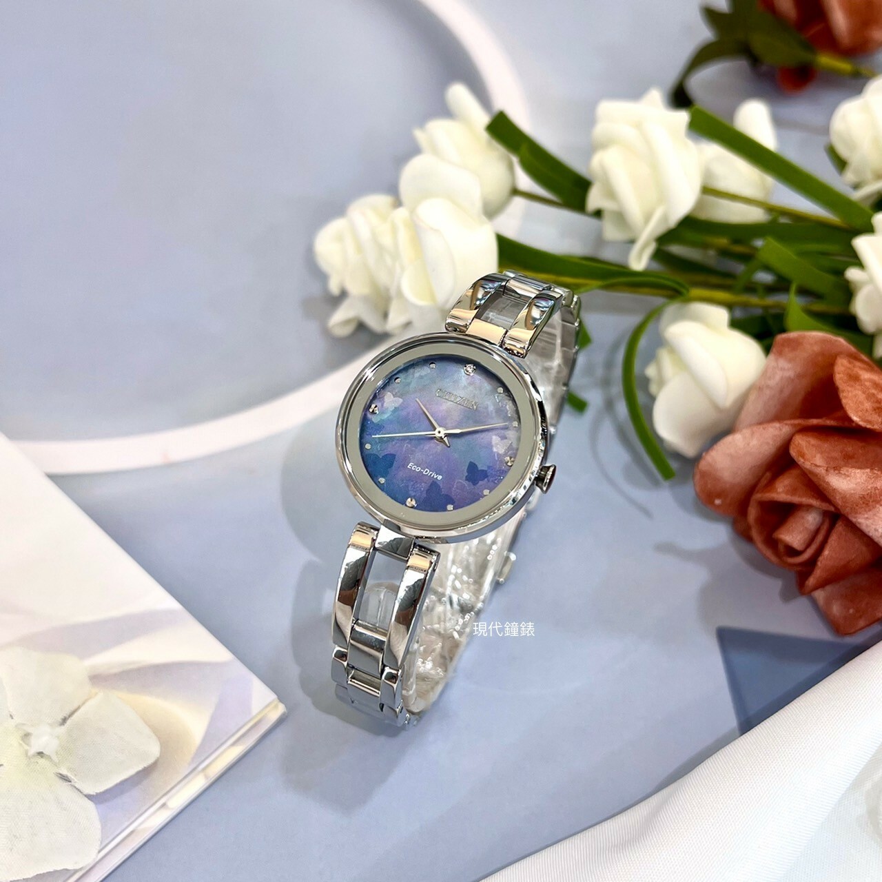 【CITIZEN 星辰】LADY'S時尚女錶 聖誕節限定商品EM0801-85N  28mm 現代鐘錶