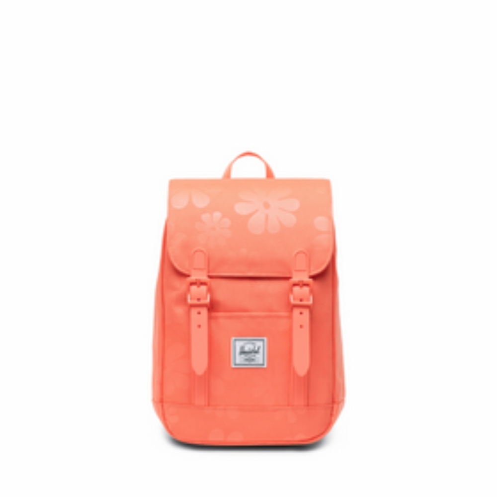 【Herschel】Retreat Mini 後背包 6.5L-黑/綠/灰紫/粉/水藍/亮橘/淺灰/米白